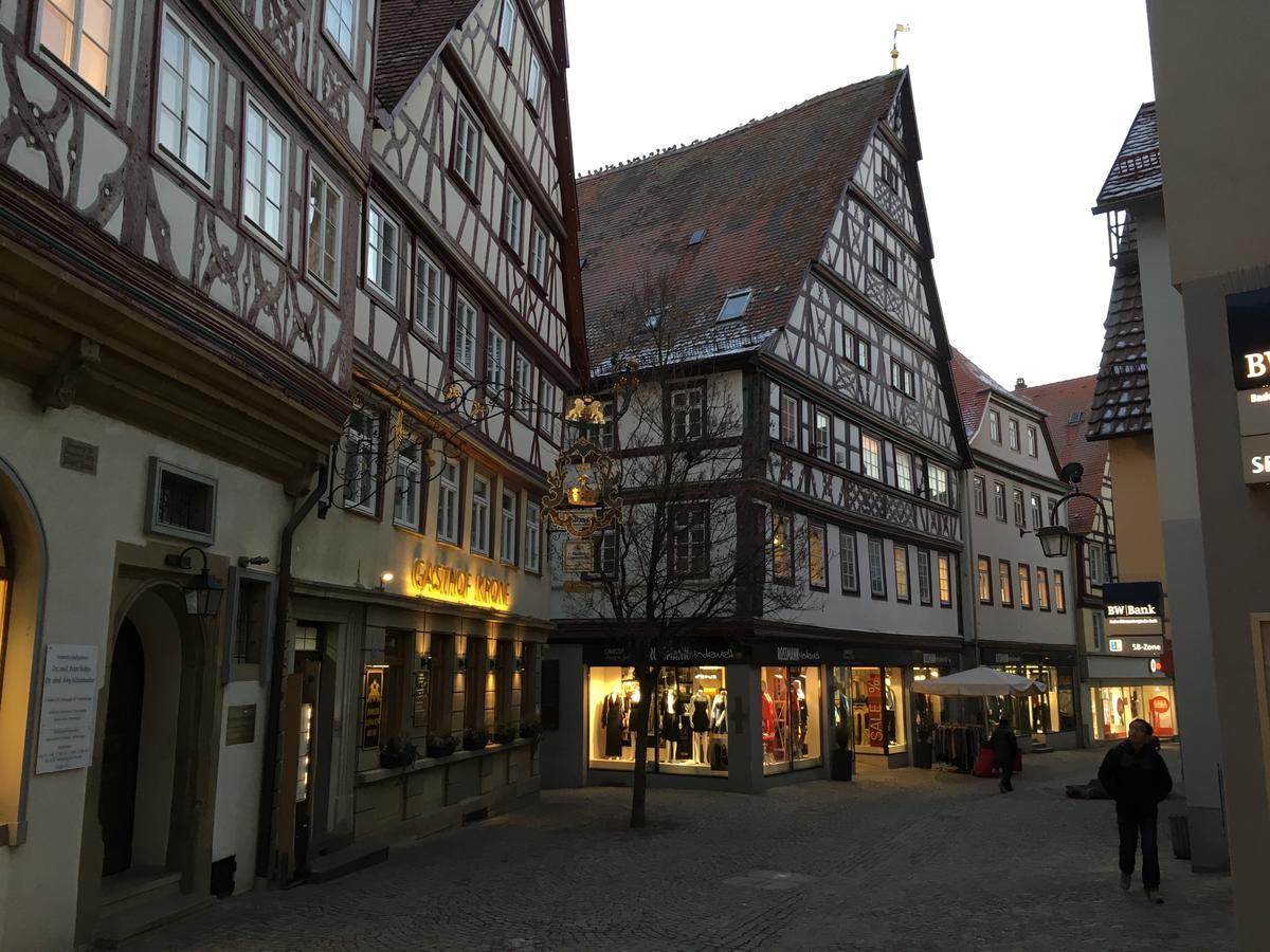 Brauereigasthof Krone エーリンゲン エクステリア 写真